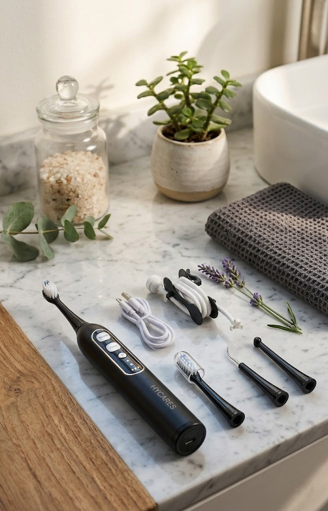 Hycares 2-in-1 Electric toothbrush