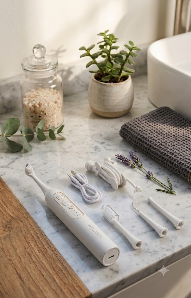Hycares 2-in-1 Electric toothbrush